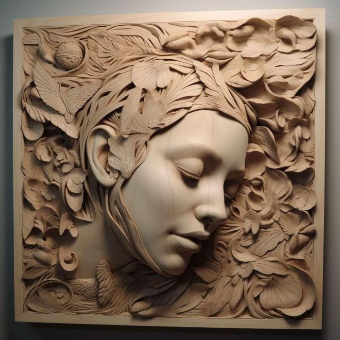 نموذج ثلاثي الأبعاد لآلة CNC 3D Art 